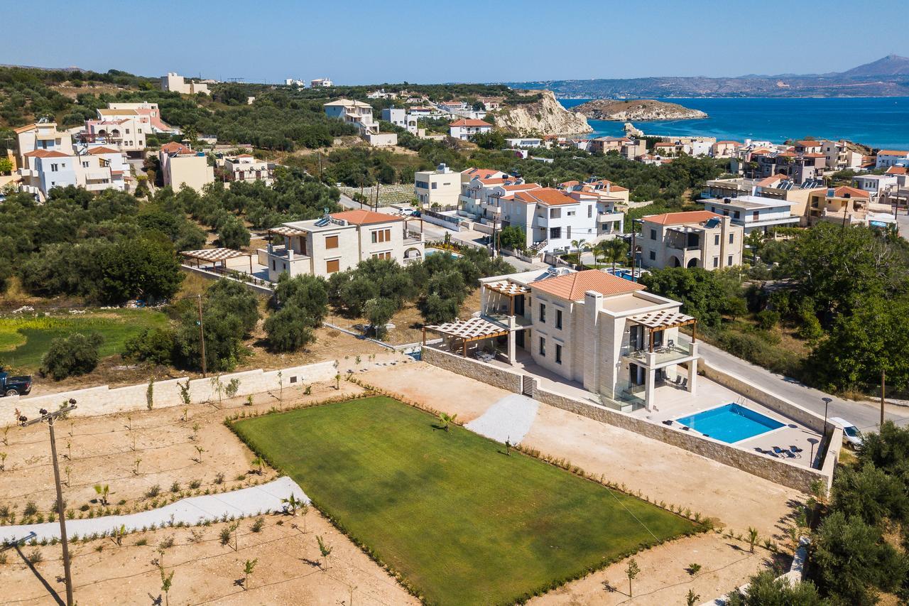 Eudora Luxury Stone Villa Almirida Exterior foto