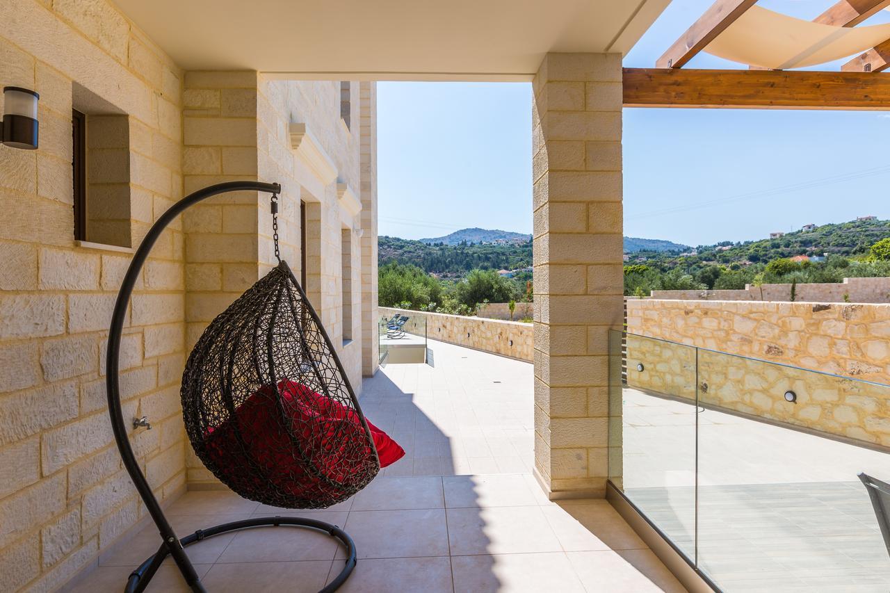 Eudora Luxury Stone Villa Almirida Exterior foto