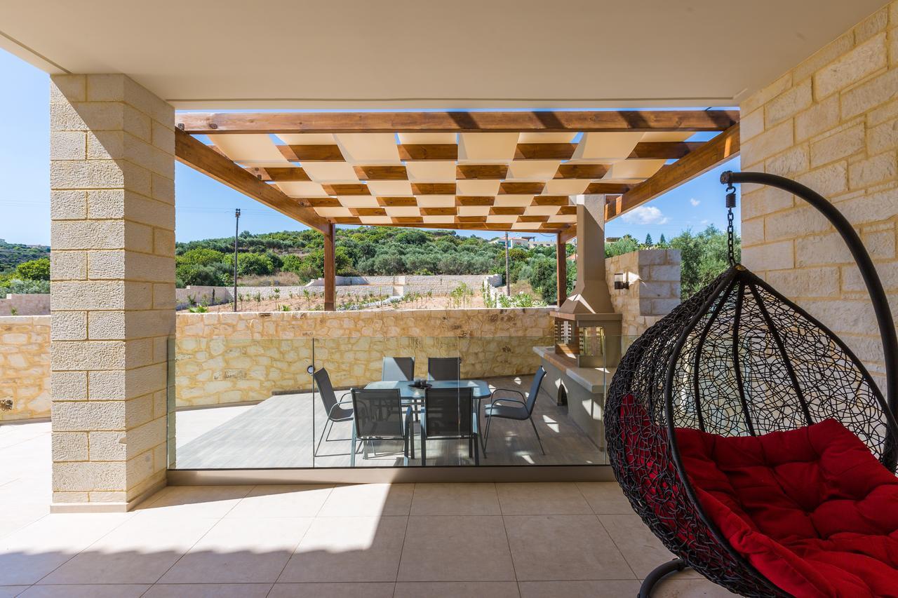 Eudora Luxury Stone Villa Almirida Exterior foto